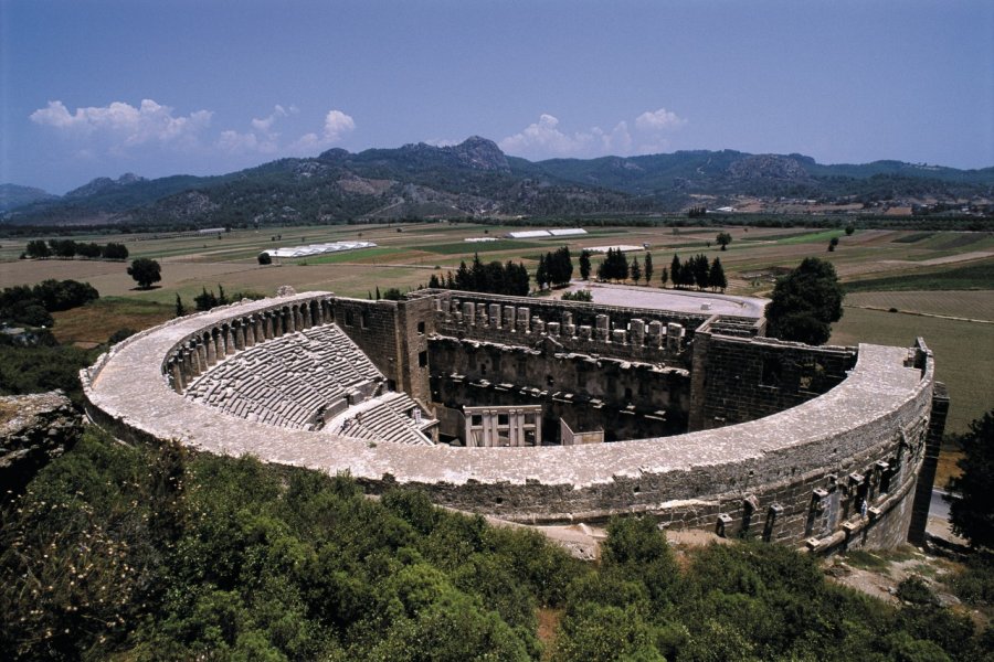 Théâtre du site archéologique d'Aspendos. Author's Image