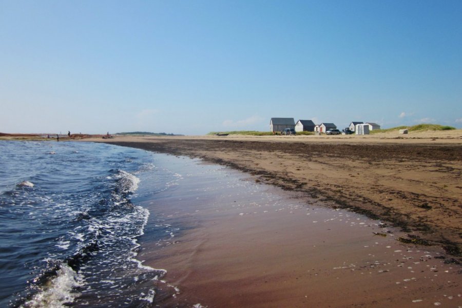 Plage de Natashquan et site patrimonial des Galets. Valérie FORTIER