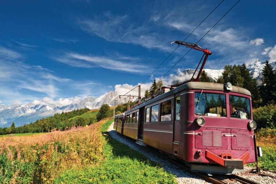 Le tramway du Mont Blanc (© Evgeniya Moroz - Fotolia))