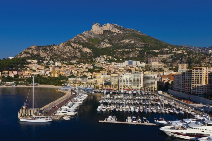 Le port de Cap-d'Ail. Ville de Cap d'Ail