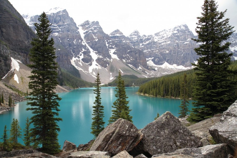 Lac Moraine. Stéphan SZEREMETA