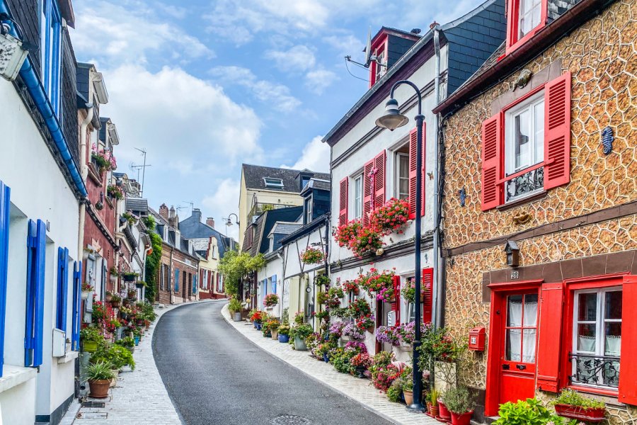 Le charmant village de Saint-Valery-sur-Somme. Eric Isselee - Shutterstock.com