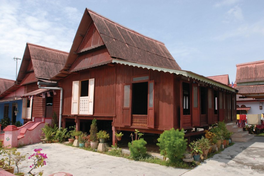 Maison traditionnelle d'un Kampung près de Melacca. graham heywood