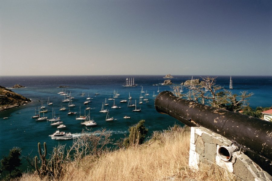Gustavia vue depuis le fort Gustav. Author's Image