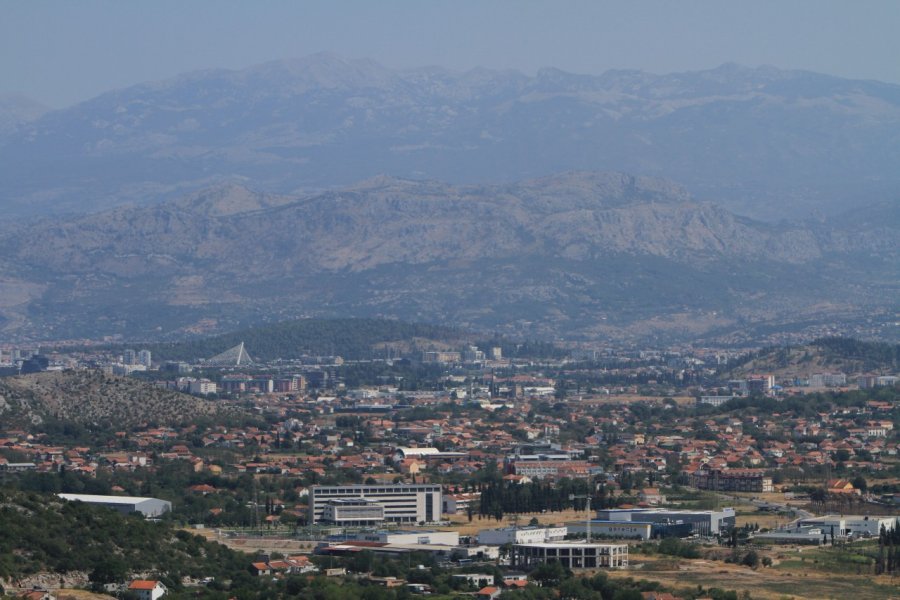 Vue générale de Podgorica Stéphan SZEREMETA