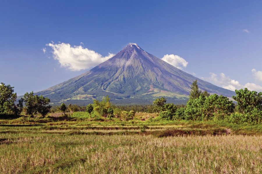 Mayon Volcano natural park. ArtPhaneuf - iStockphoto