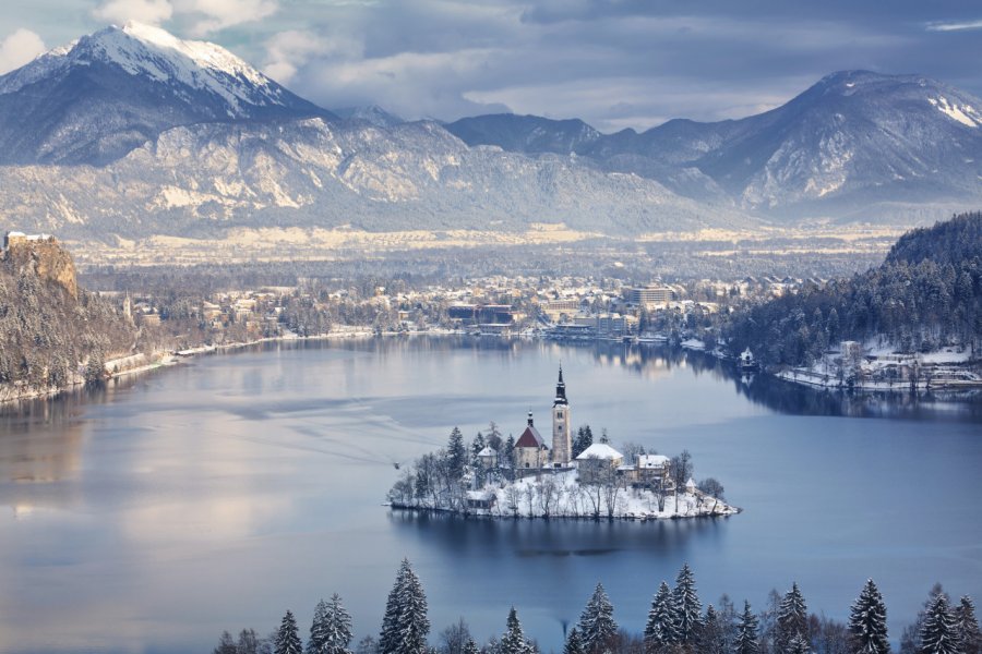 Lac de Bled, Slovénie. borchee - iStockphoto.com