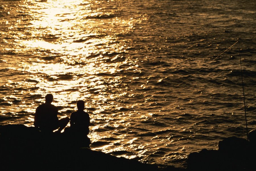 Coucher de soleil à Porto Moniz. Author's Image