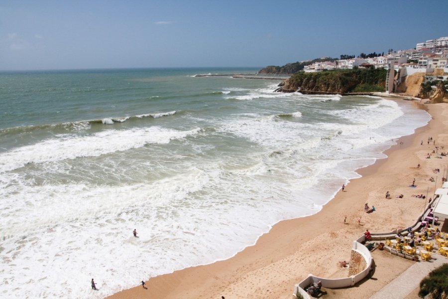 Plage d'Albufeira. Maxence Gorréguès