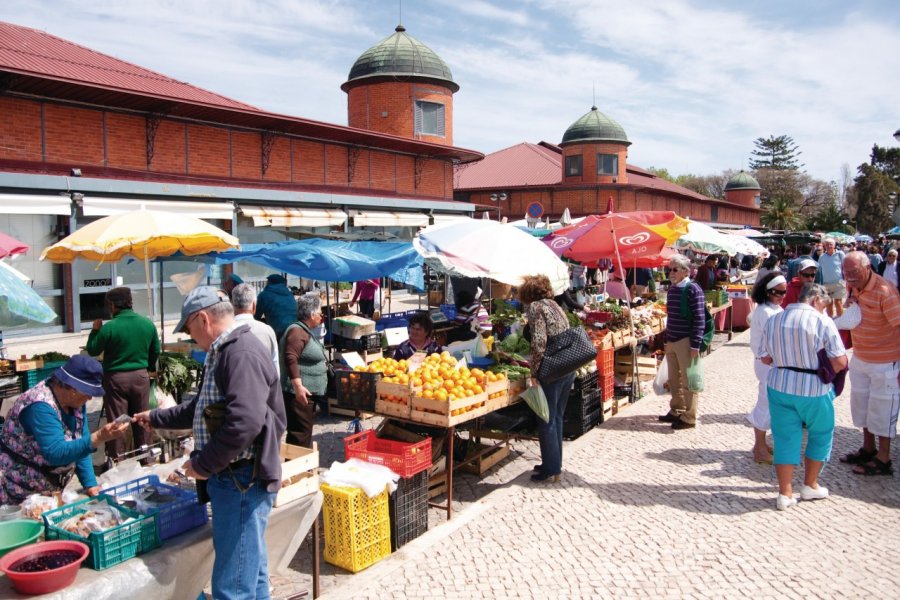 Marché alimentaire d'Olhão. Maxence Gorréguès
