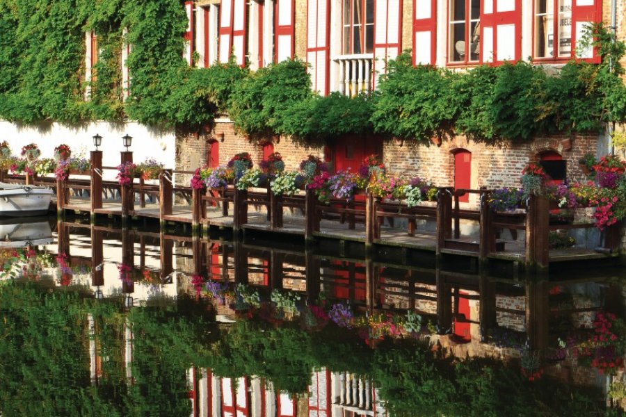 Canaux de Bruges. (© Lawrence BANAHAN - Author's Image))