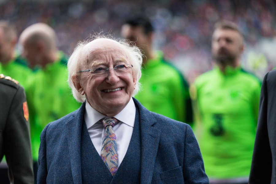 Le président Michael D. Higgins. D. Ribeiro - Shutterstock.com