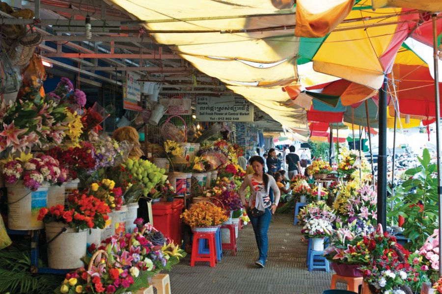 Le marché central de Phnom Penh (Phsar Thmey). Nicolas HONOREZ