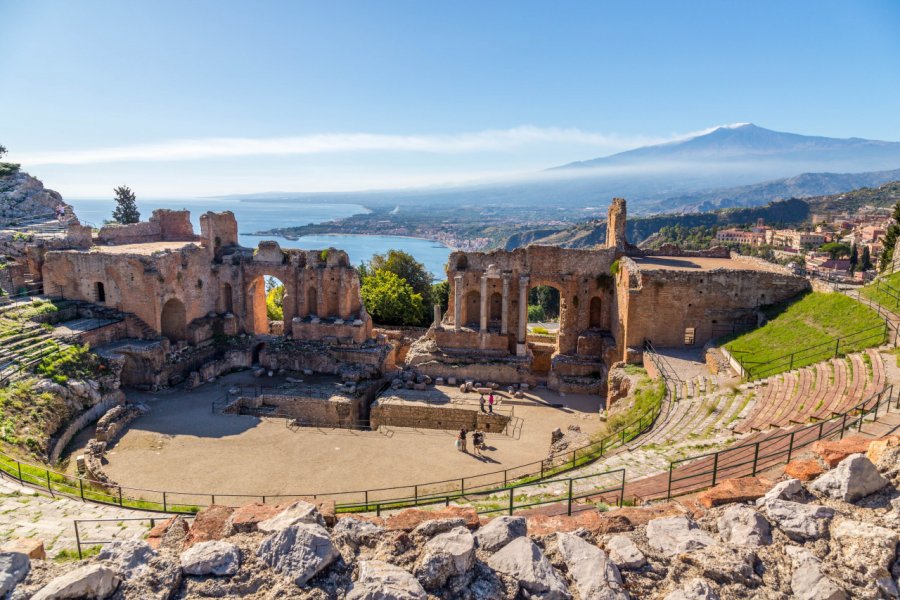 Théâtre antique de Taormina. K. Roy Zerloch - Shutterstock