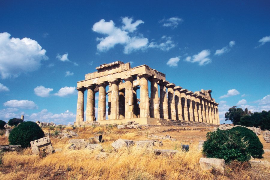 Temple E, site archéologique de Selinunte. Author's Image