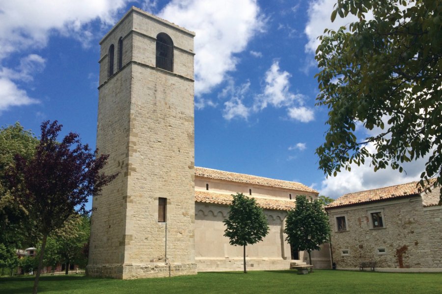 L'église Santa Maria della Strada, XIIe siècle, près de Matrice. Muriel PARENT