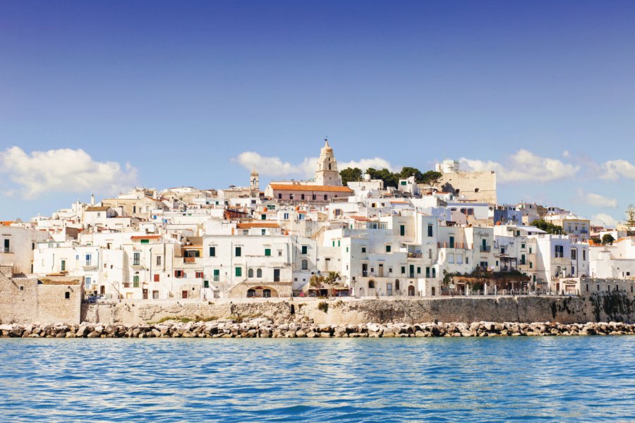 Vue sur le village de Vieste. Poike - iStockphoto