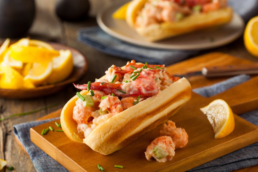 Lobster roll. shutterstock - Brent Hofacker