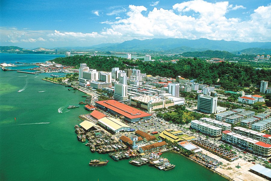 Kota Kinabalu, vue aérienne Sabah Tourism Board / David Kirkland
