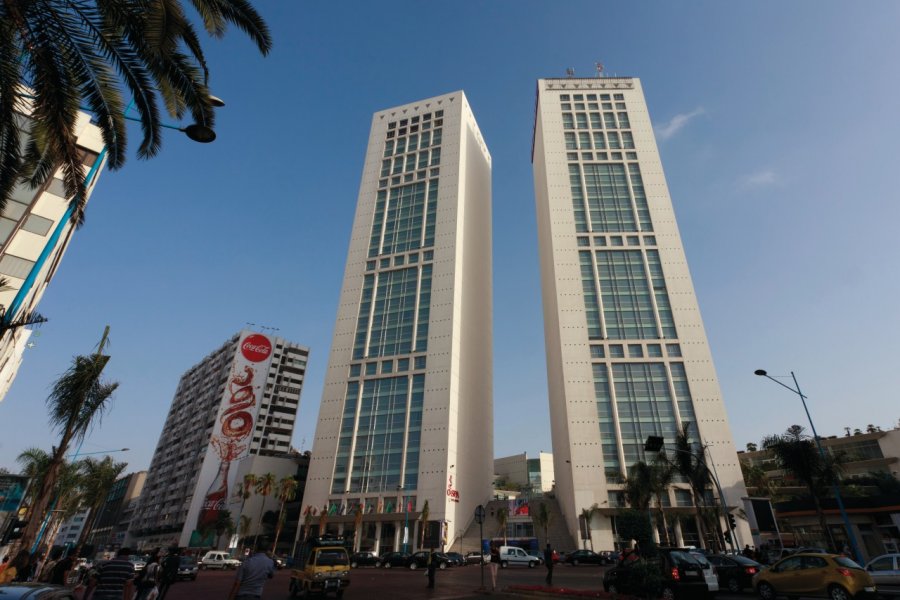 Casablanca Twin Center. Philippe GUERSAN - Author's Image