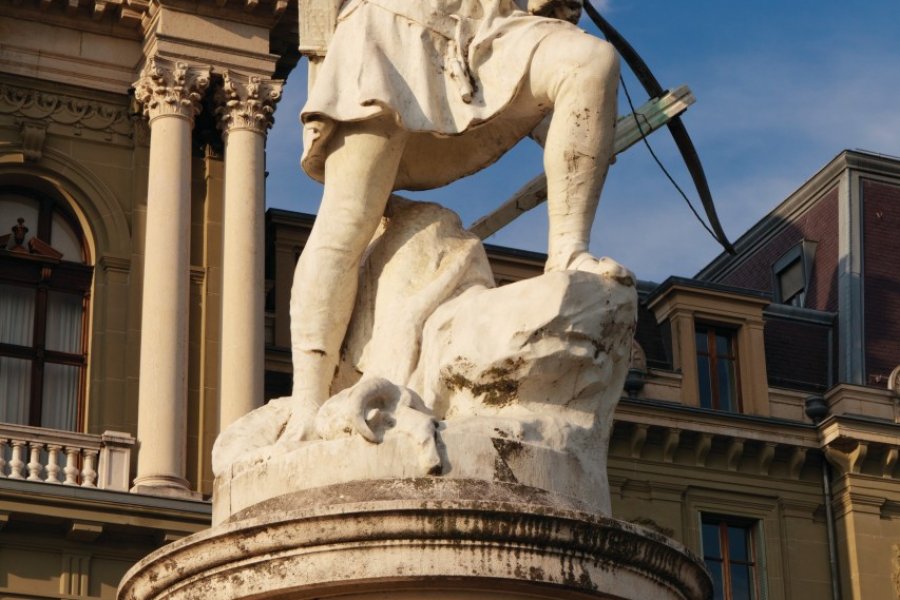 Statue de Guillaume Tell. (© Philippe GUERSAN - Author's Image))
