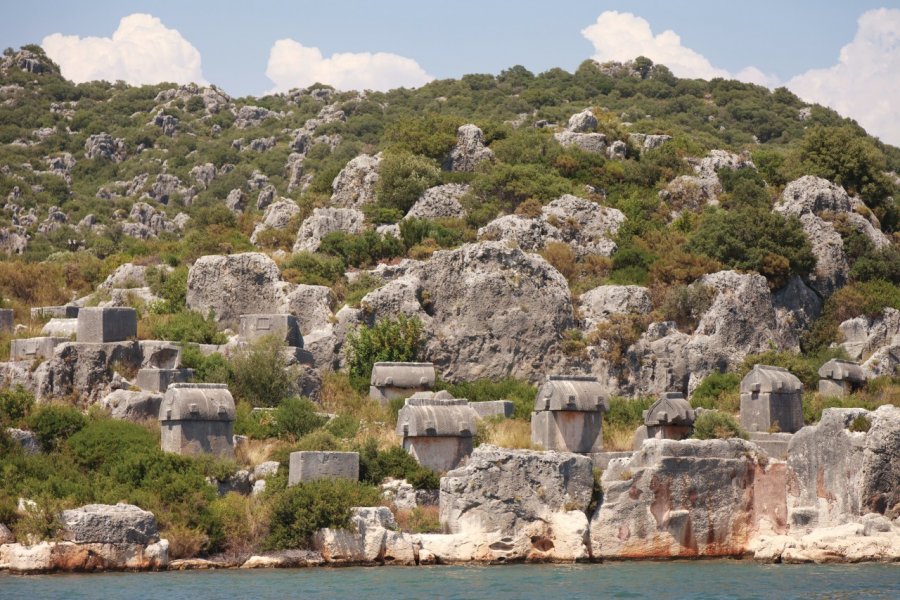 Tombeaux lyciens de Kekova. David GUERSAN - Author's Image