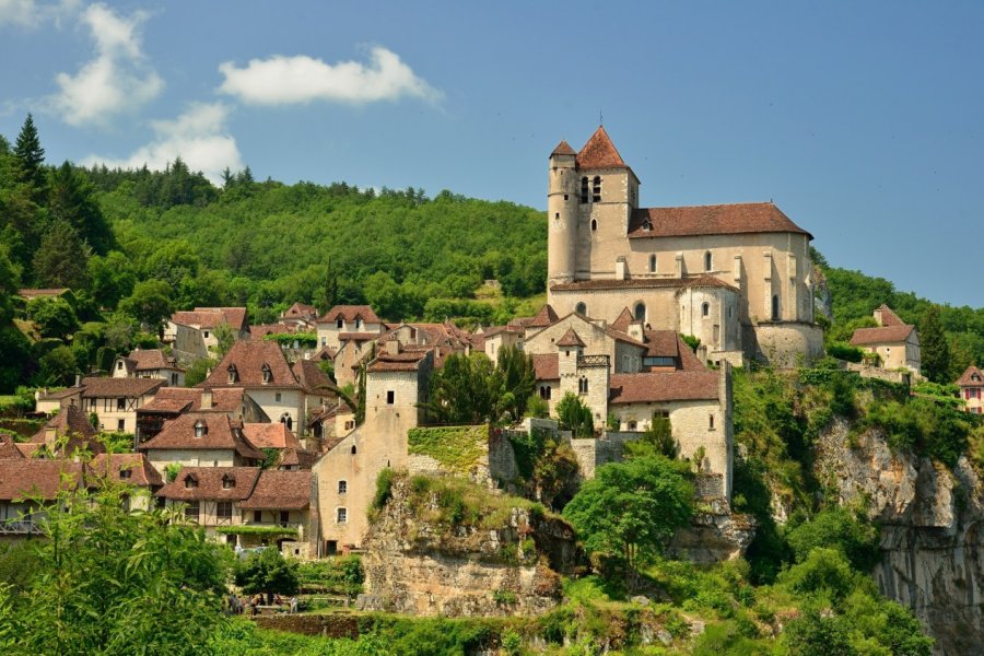 Saint-Cirq Lapopie. Bjul - Fotolia