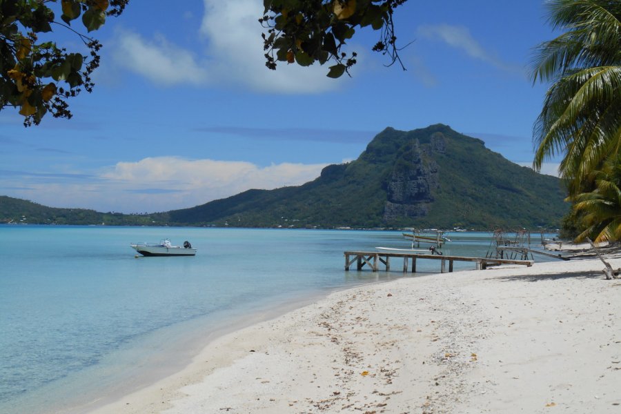 Paysages de Maupiti Roxane LAMOUILLE