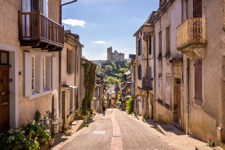 Le village de Najac. kevin_guillois - stock.adobe.com