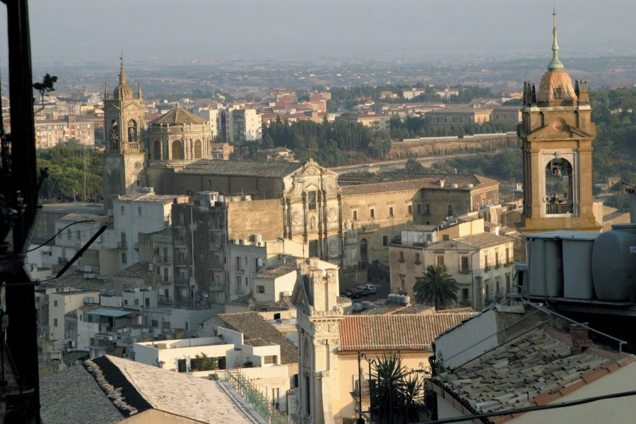 Vue de Caltagirone. Picsofitalia.com