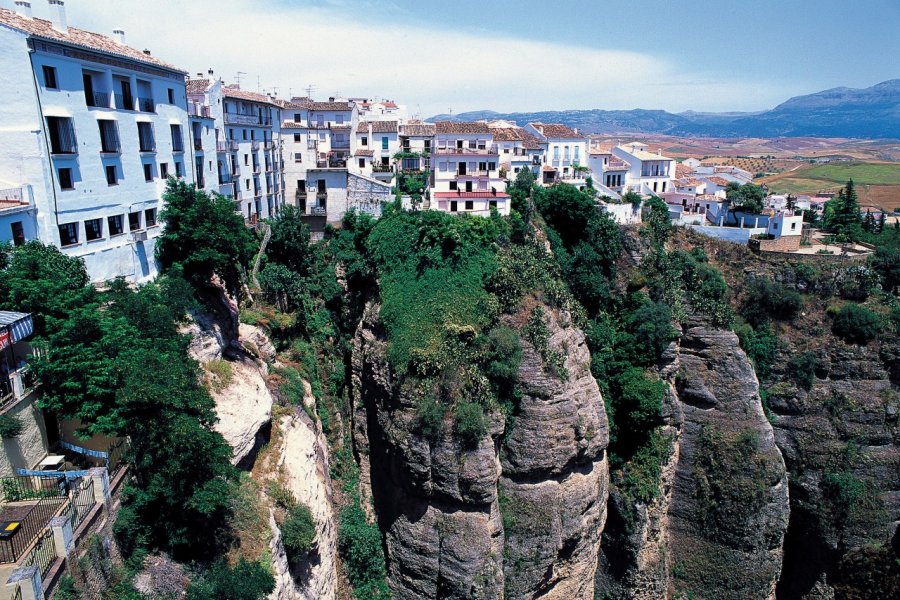 L'impressionnante gorge du Tajo divise la ville de Ronda en deux. Author's Image