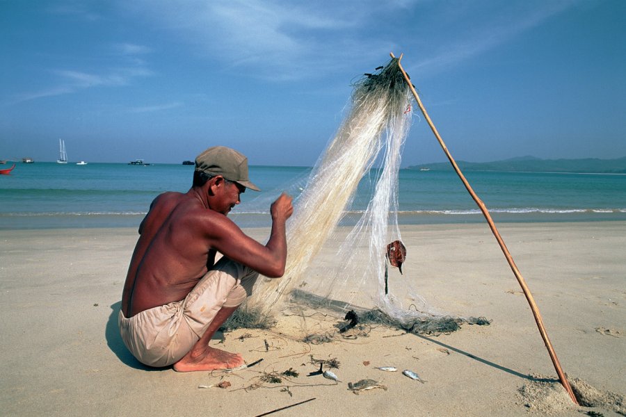 Pêcheur à Bang Tao. Author's Image