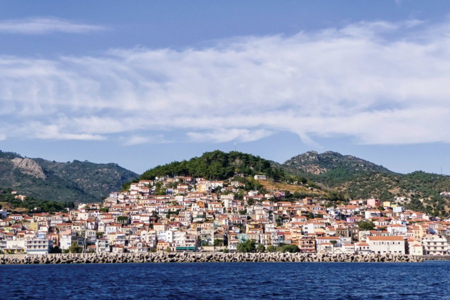 Le village de Plomari. Konstantinos_K - iStockphoto