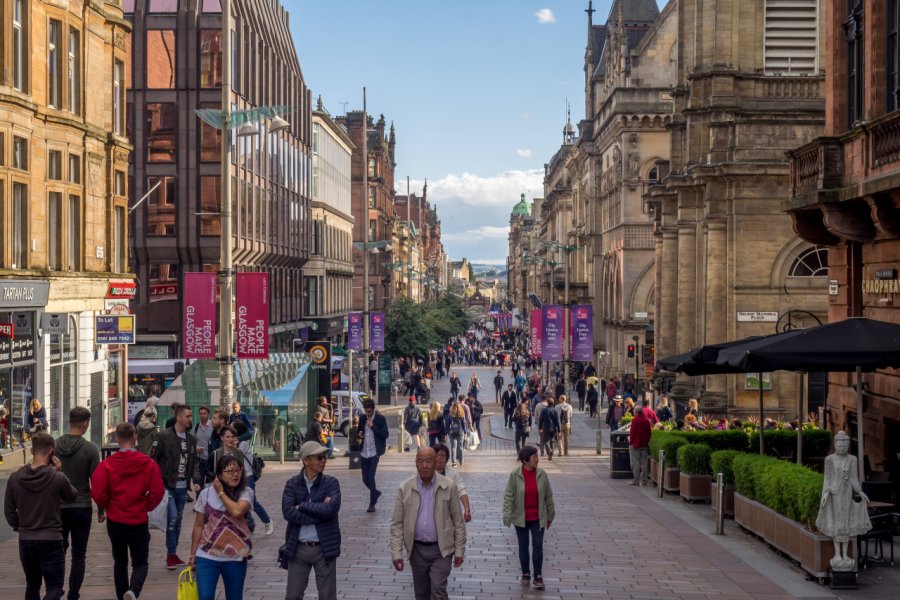 Buchanan street, Glasgow. Jeff Whyte - Shutterstock.com