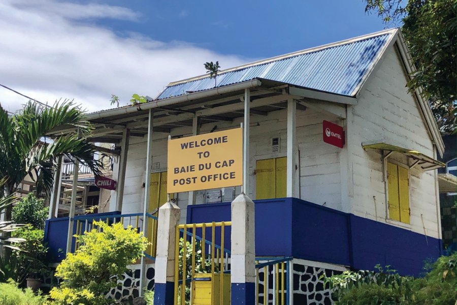 Bureau de poste historique de Baie du Cap. Cathyline DAIRIN