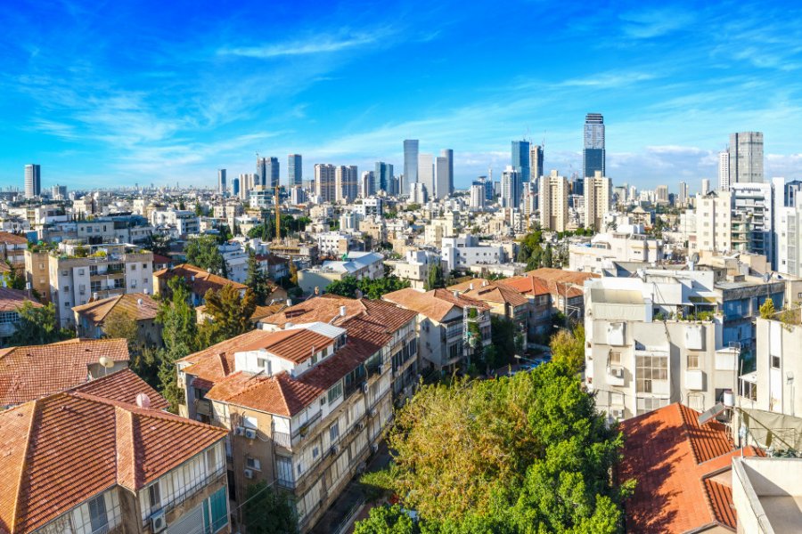 Vue sur Tel Aviv. JekLi - Shutterstock.com