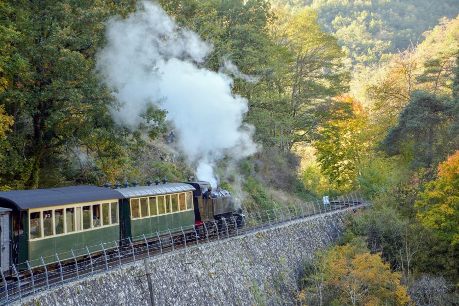 Le train de l'ardèche : le Mastrou. jojojo07 - Fotolia