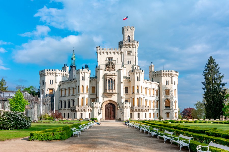 Château de Hluboká. Mistervlad/Shutterstock.com