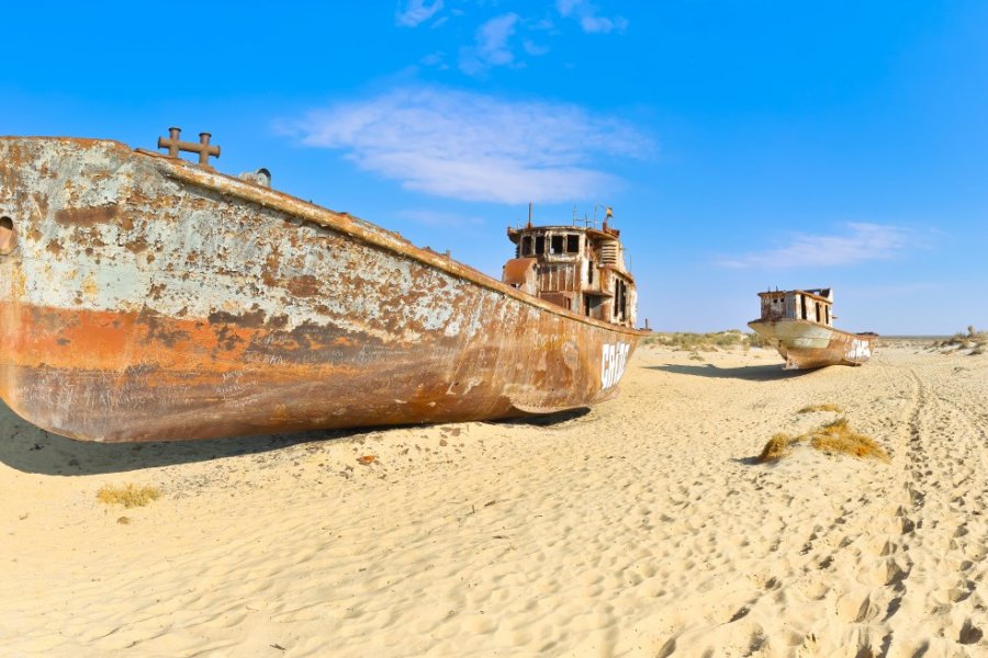 Disparition de la mer d'Aral. Alsem - Shutterstock.com