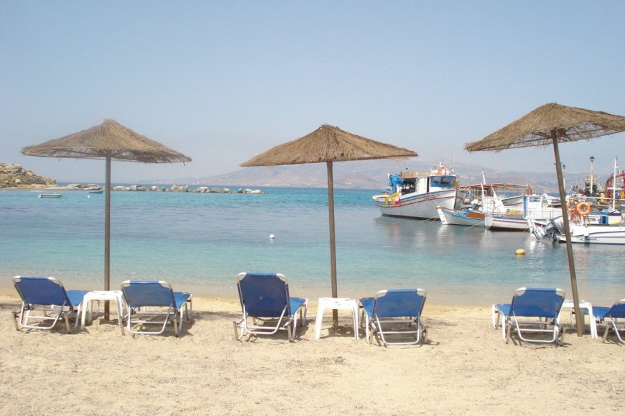 Plage d'Aghia Anna. Ana JOVETIC-VUCKOVIC