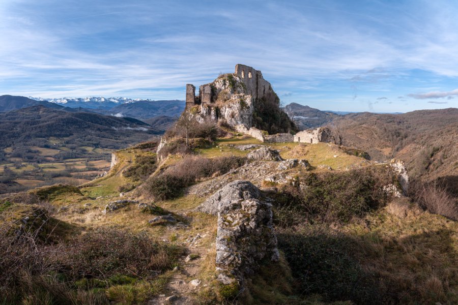 Château de la Roquefixade. Simon - stock.adobe.com