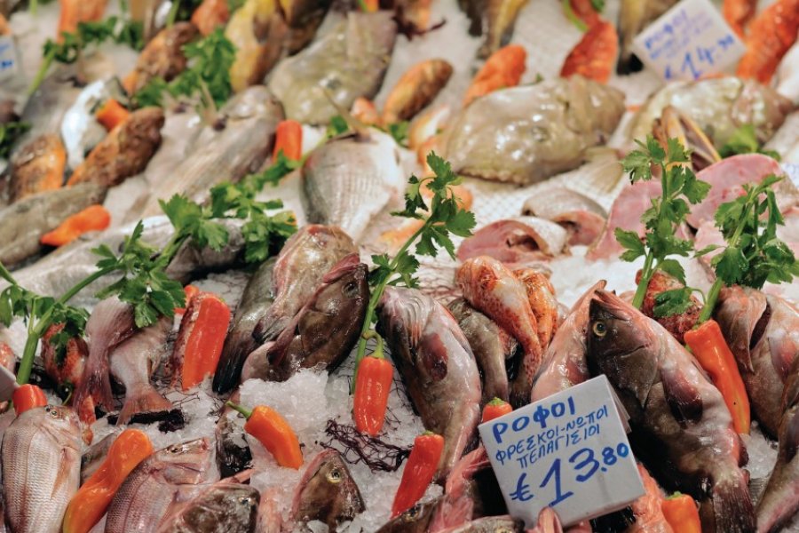 Marché aux poissons d'Athènes. (© maxhomand - iStockphoto.com))