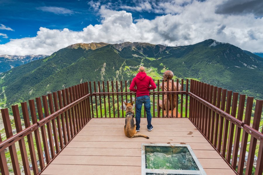 Mirador Roc del Quer à Canillo. marcin jucha - Shutterstock.com