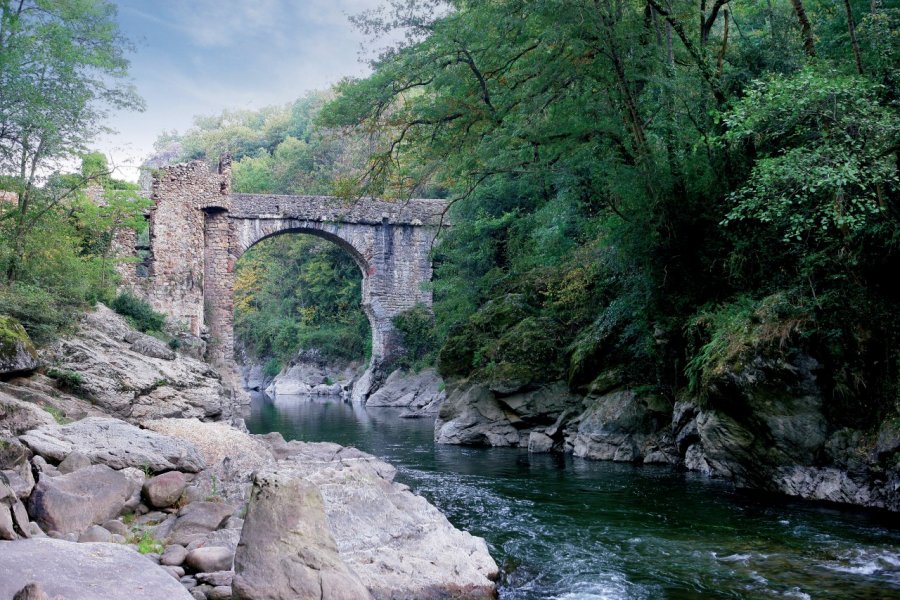 Le Pont du Diable, aux environs de Montolieu PHOVOIR