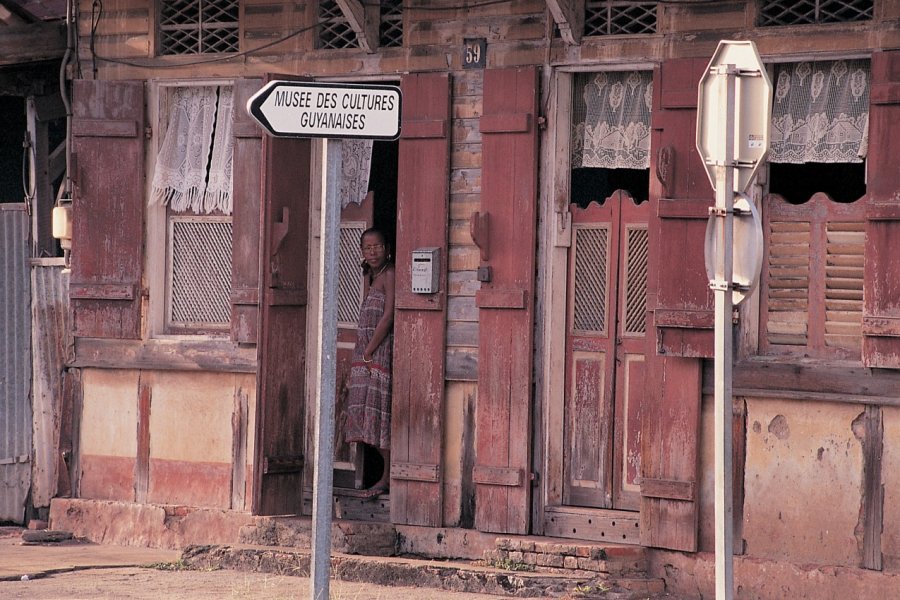 Vieille maison créole. Sandra DAVEAU