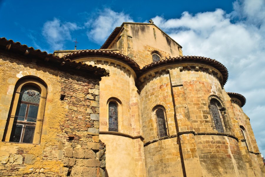 Collégiale Saint-Nicolas à Nogaro. PhilippeGraillePhoto - stock.adobe.com