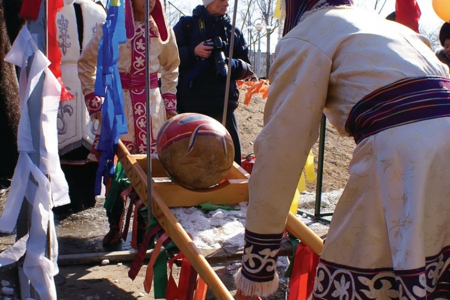 Rites traditionnels khakasses durant Chyl Pazy. (© Khakassia Tourist Information Centre))