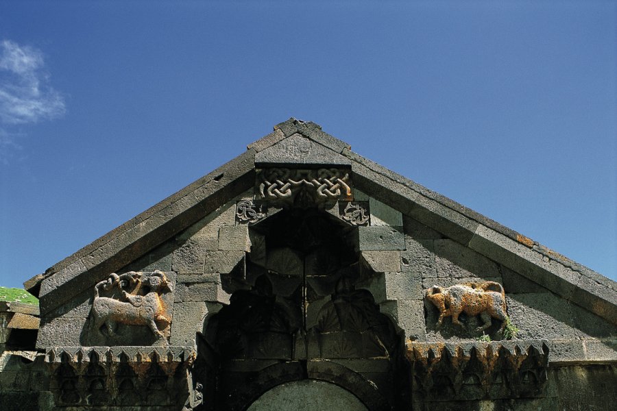 Caravansérail sculpté du col de Selim. Alamer - Iconotec