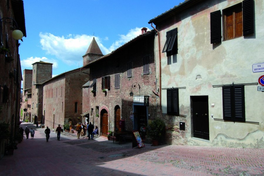 Dans les ruelles de Certaldo Alto. Picsofitalia.com