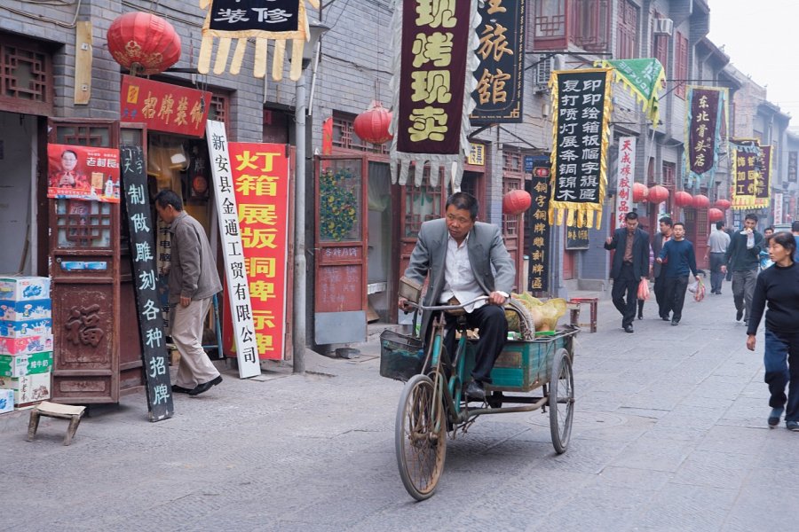 Le vieux quartier de Luoyang. Author's Image